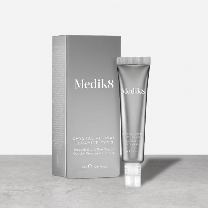 Ліфтинг- крем для розгладження зони навколо очей Medik8 Crystal Retinal Ceramide Eye 15mL