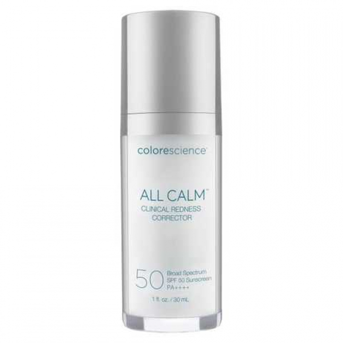 Крем для усунення почервоніння Colorescience All Calm Clinical Redness Corrector SPF 50 30mL