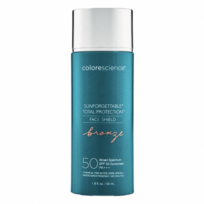Крем для обличчя Colorescience Sunforgattable Total Protection Face Shield Bronze SPF 50