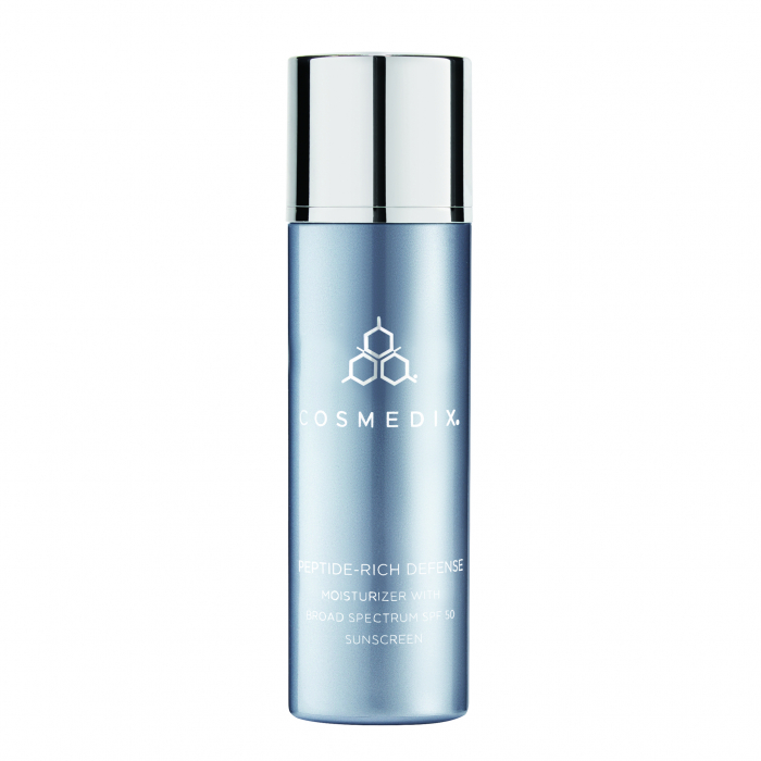 Сонцезахисний крем SPF 50+ Cosmedix Peptide Rich Defense 50mL