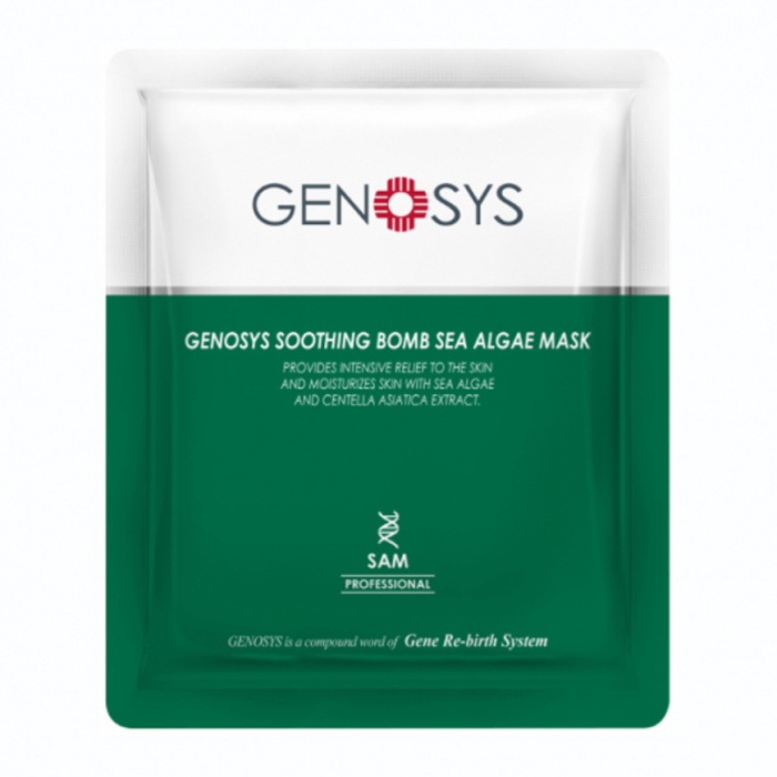 Заспокійлива маска Genosys Soothing Bomb Sea Algae Mask