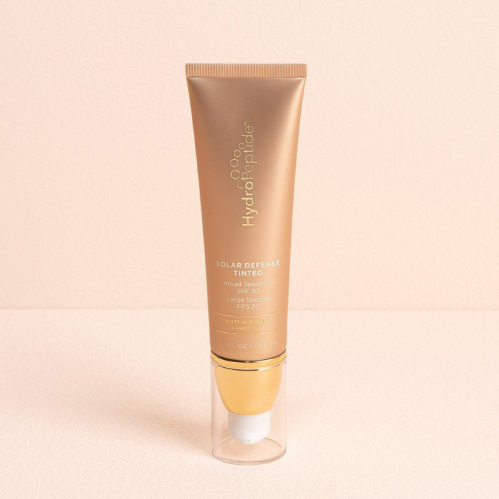 Зволожуючий та вирівнюючий тон шкіри крем HydroPeptide Solar Defense SPF 30 50mL