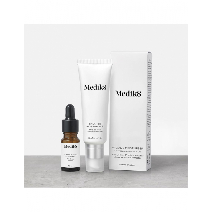 Догляд за обличчям Medik8 Balance Moisturiser with Glycolic Acid