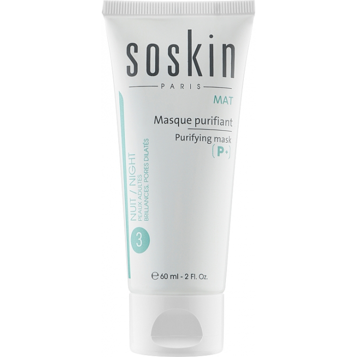 Очищуюча маска Soskin Purifying mask - combination or oily skin 60mL