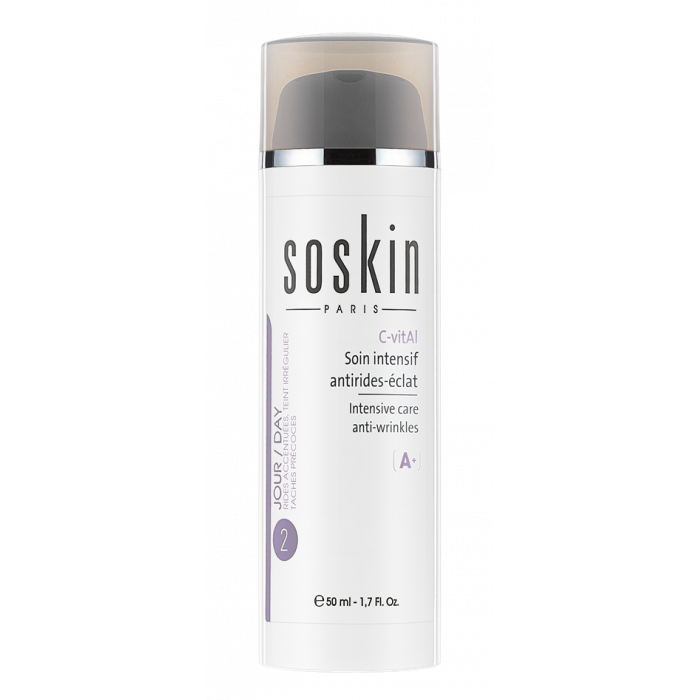 Інтенсивний крем від зморшок з вітаміном С та Ретинолом Soskin C-Vital intensive care anti-wrinkles 50mL