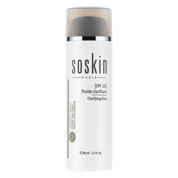 Освітлюючий флюід Soskin Clarifying Fluid SPF25 50mL