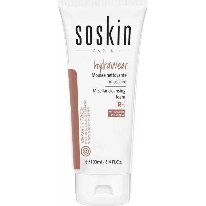 Очищуючий засіб Soskin HydraWear micellar cleansing foam 100mL