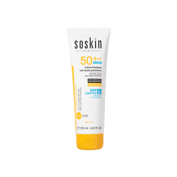 Сонцезахисний крем для обличчя та тіла Soskin Smooth cream body & face very high protection 125mL